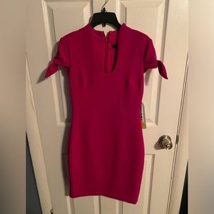 NWT Fuschsia Badgley Mischka dress